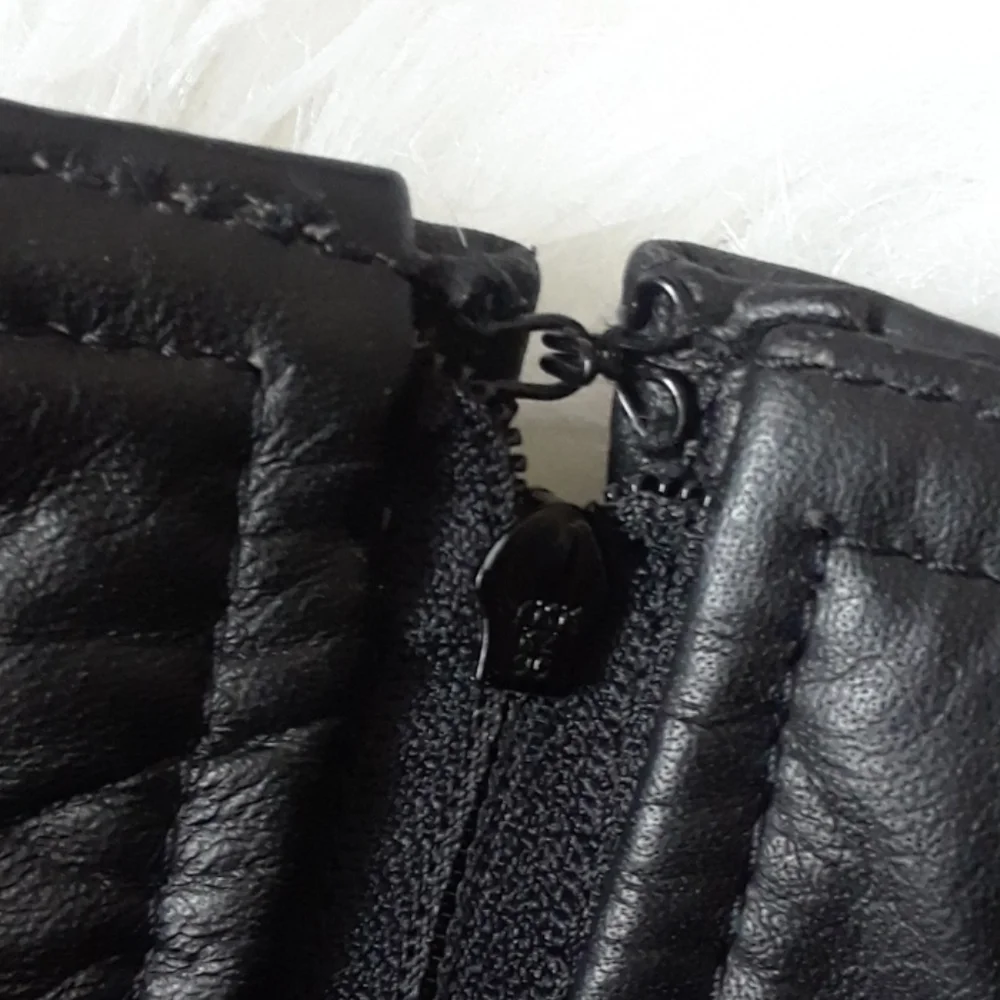 Berman's VINTAGE Leather Pencil Skirt